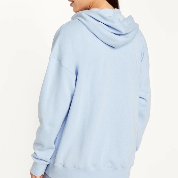 NWT OLD NAVY Oversized Full-Zip Hoodie Color: Rock Pool - Picture 3 of 5